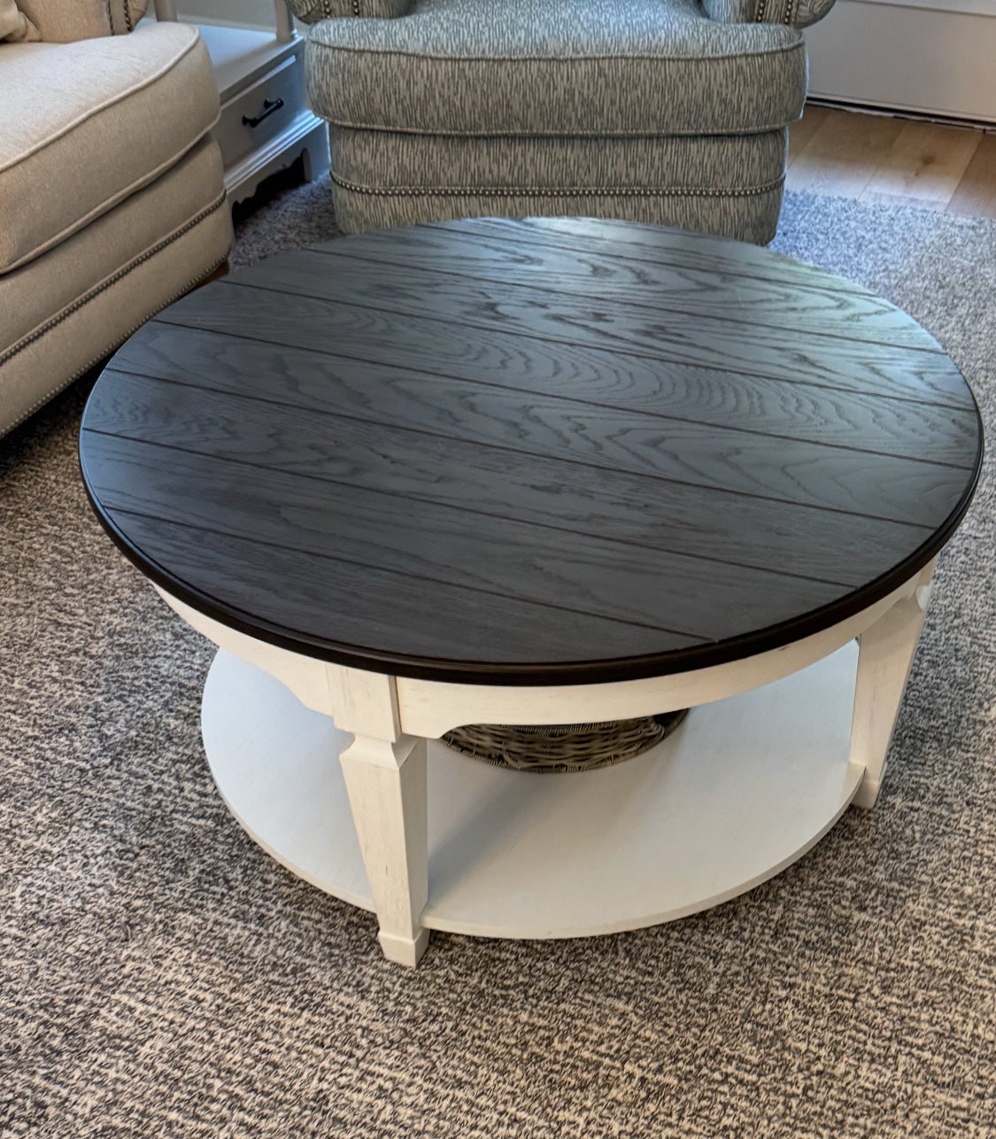 Liberty White and Grey Coffee Table