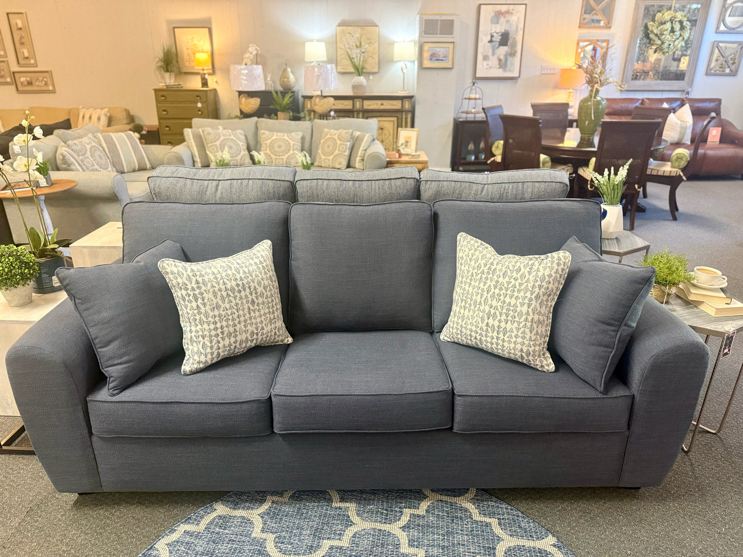NEW Indigo Sofa