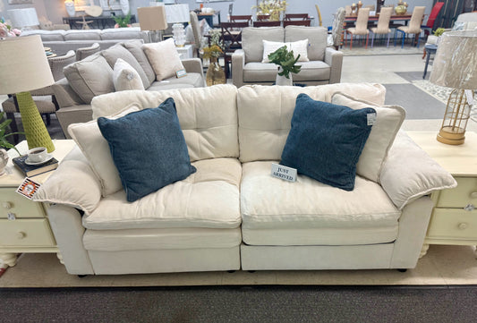 Natural White Modern Sofa