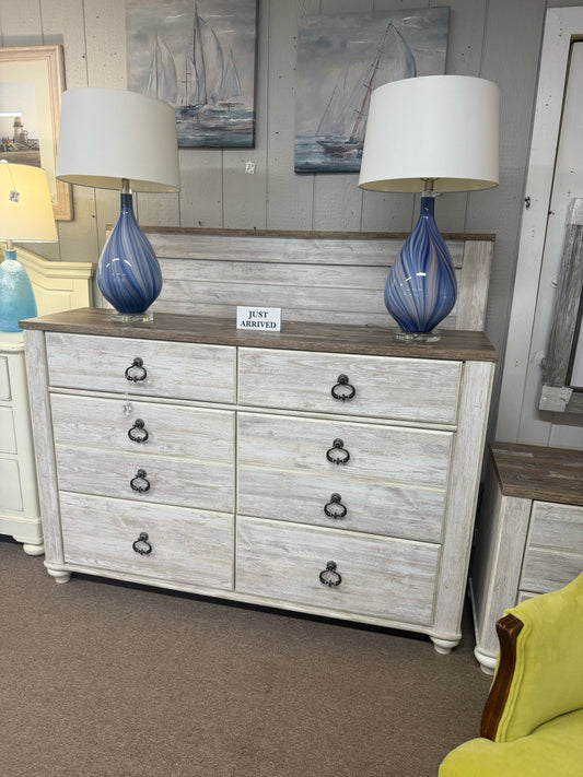 Whitewash Dresser
