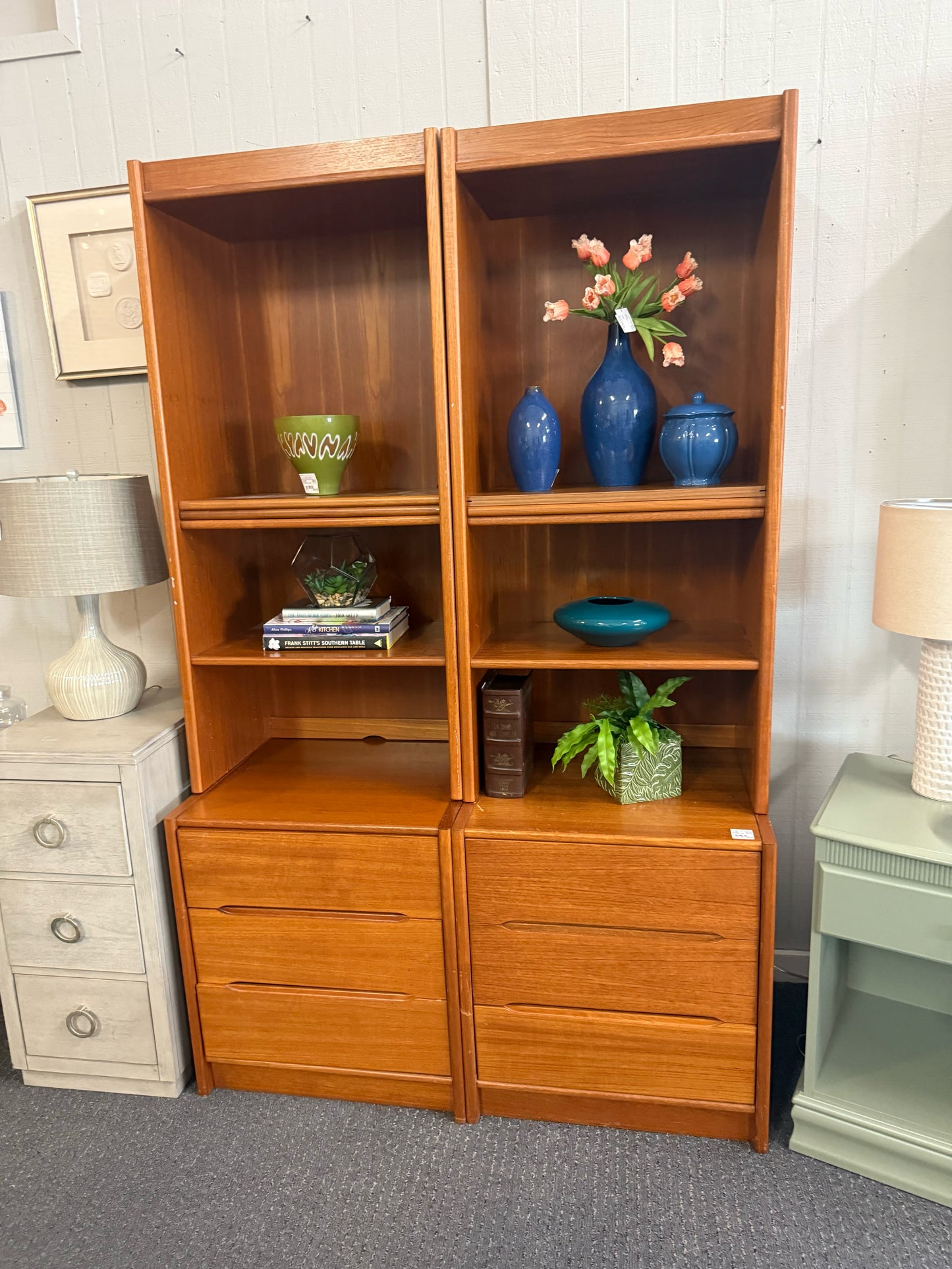 Mid-Century Mod Bookcases