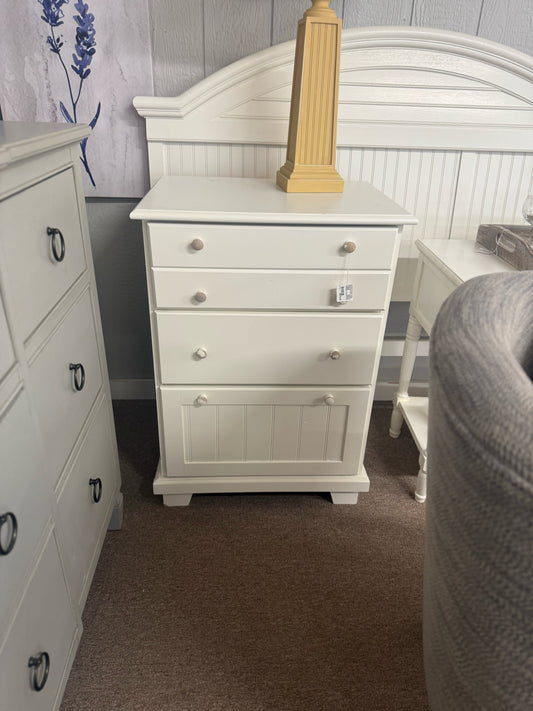 Coastal Cottage White Chest