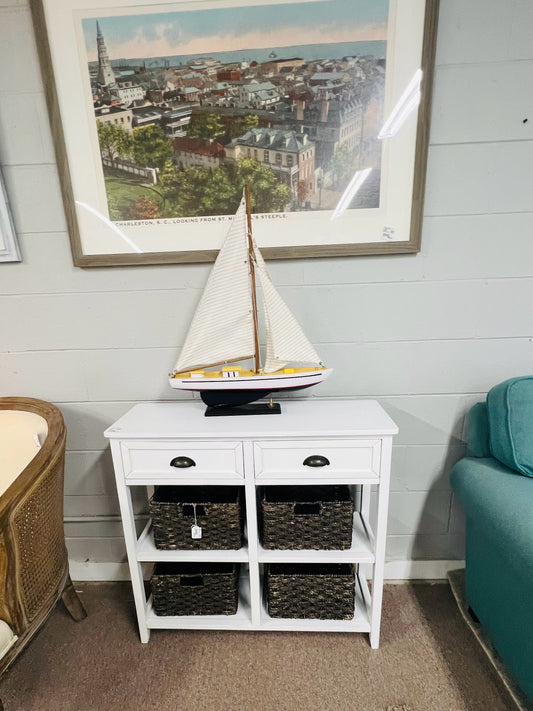 White Console Table