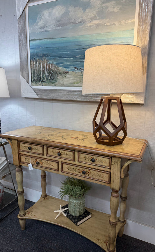 Handpainted Console Table