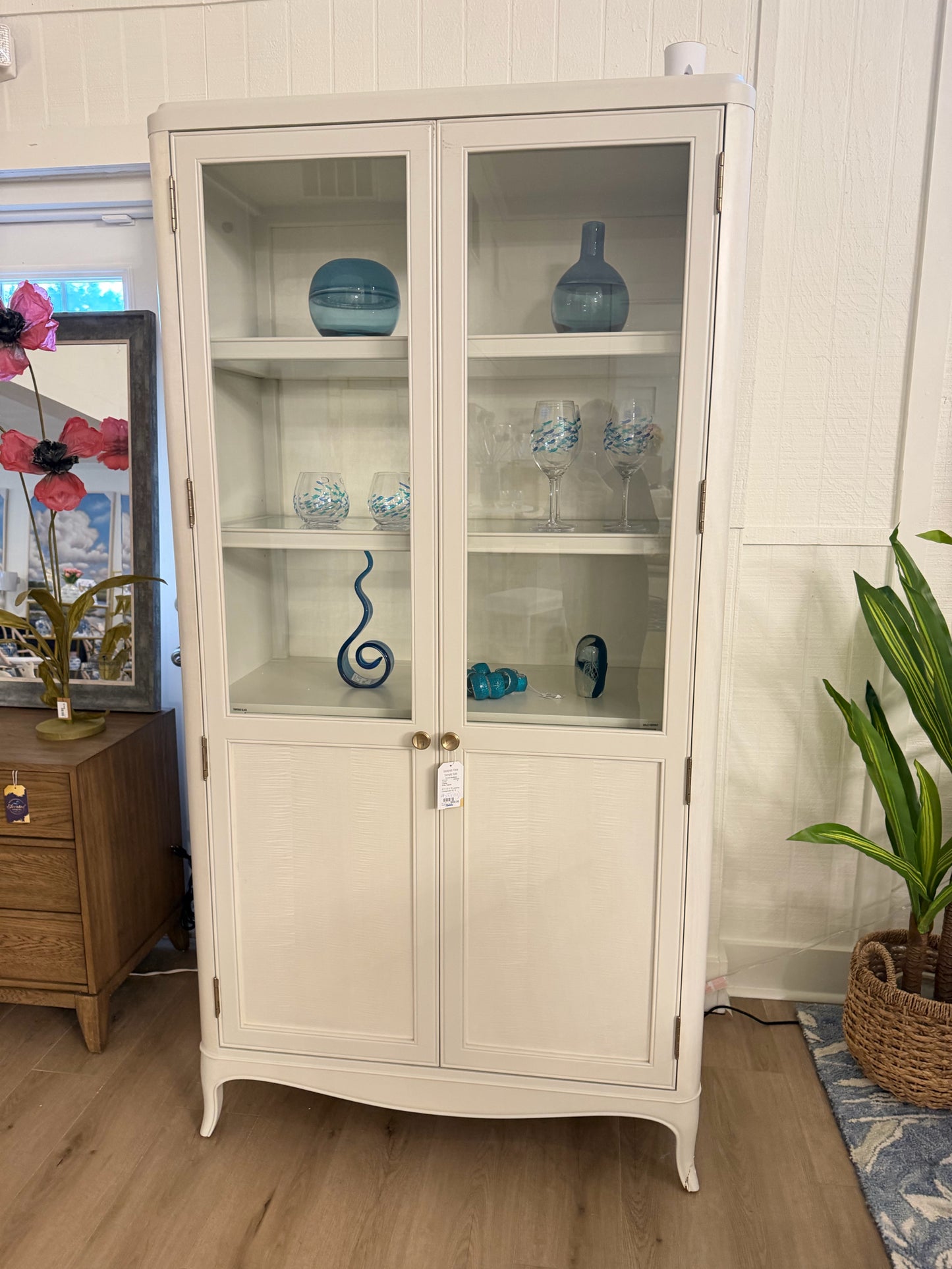 Jonathan Charles Cream Cabinet