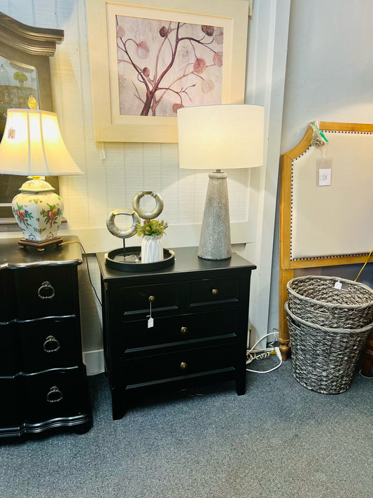 Ebony Nightstand