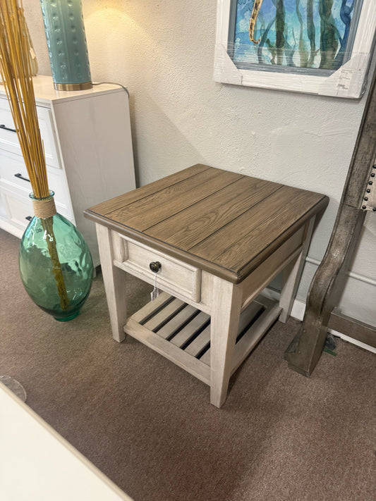Liberty Parchment Side Table