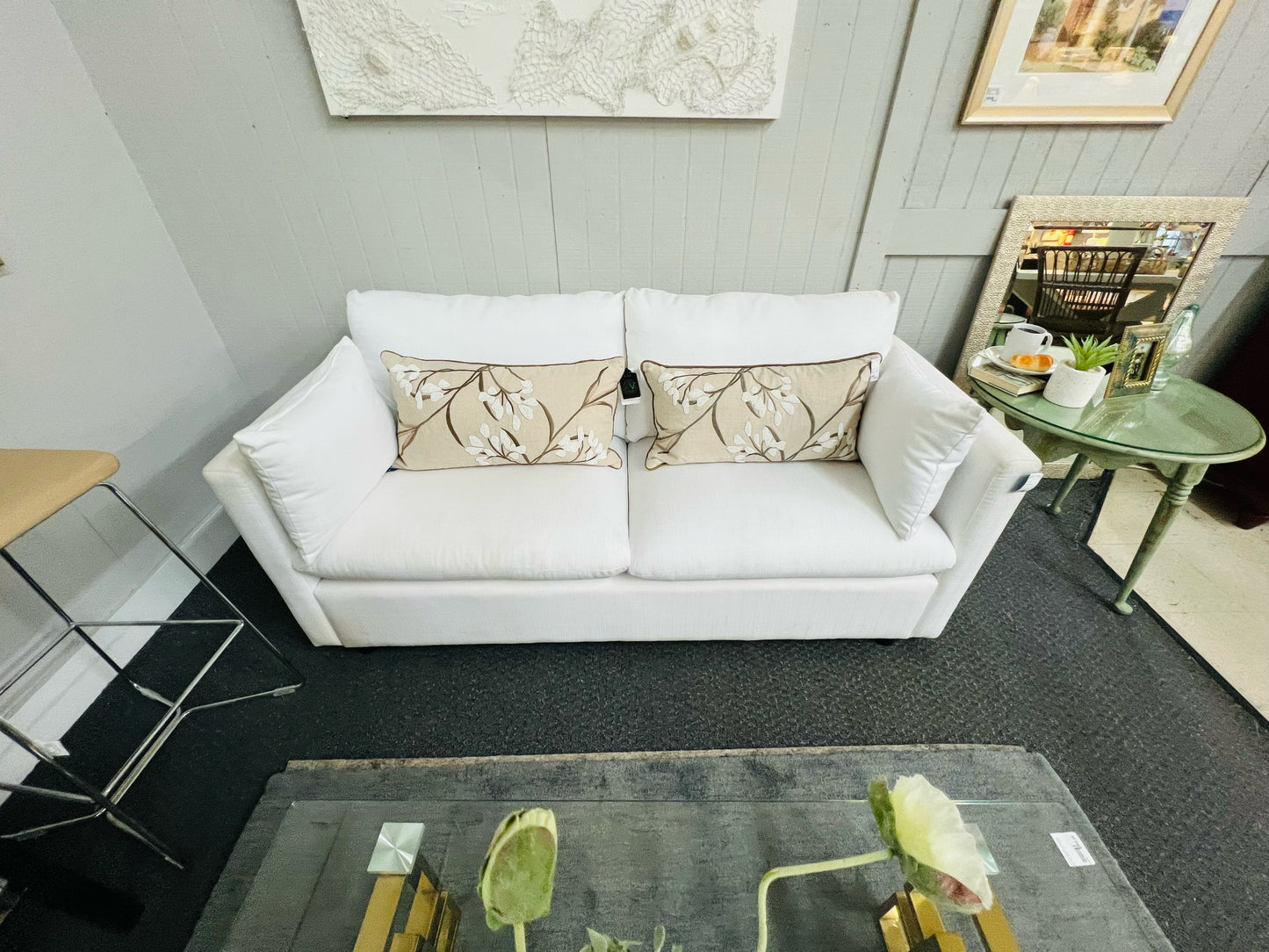 White Sofa