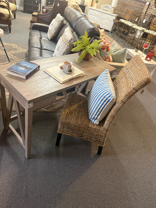 Driftwood Grey Writing  Desk
