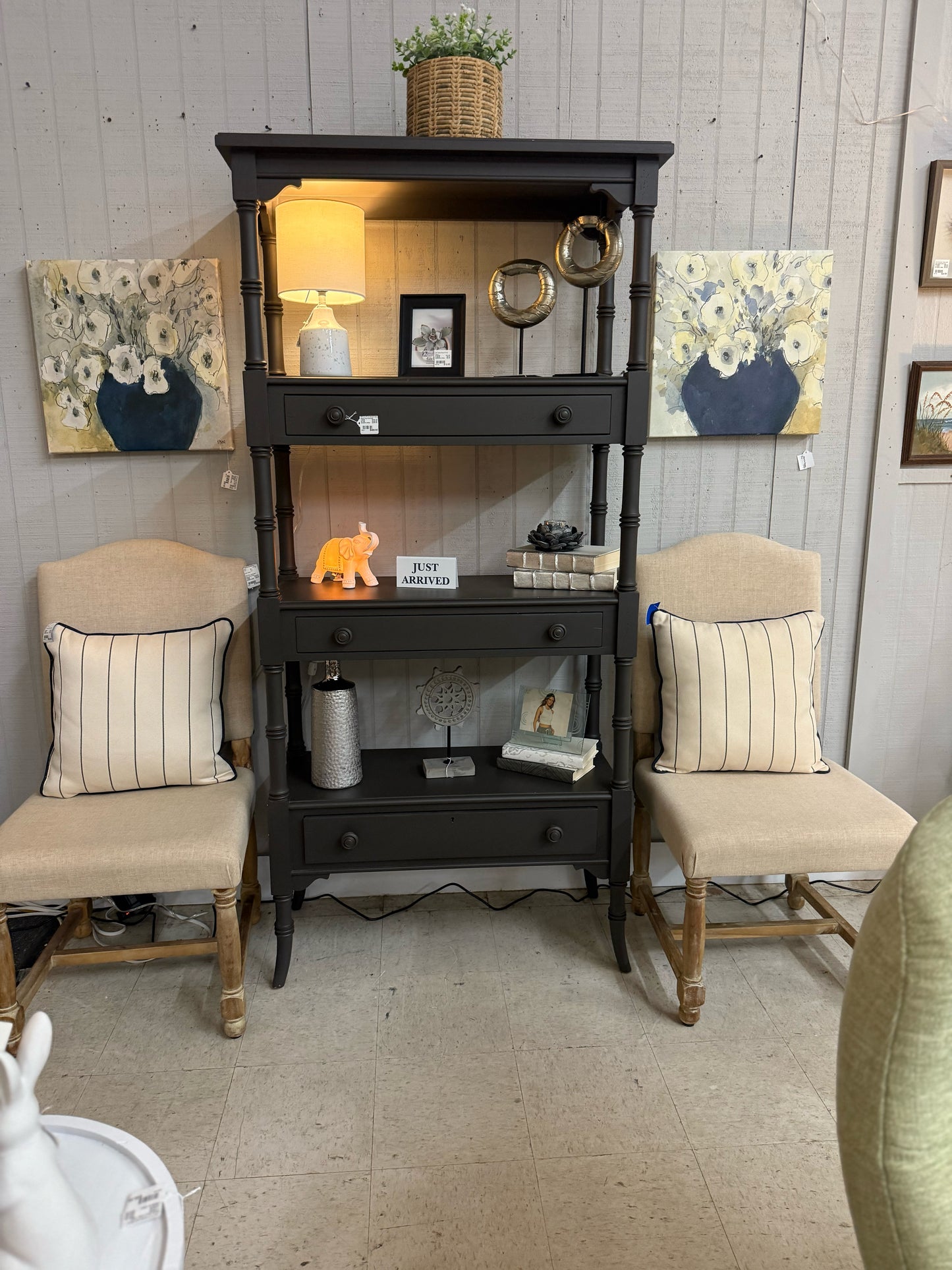 Stanley Grey Bookcase