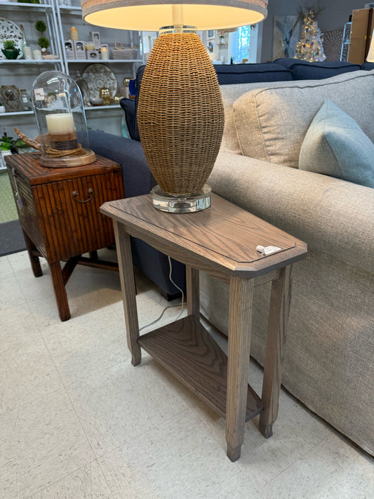 NEW Taupe Side Table