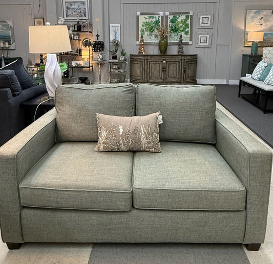 West Elm Sage Sleeper Loveseat