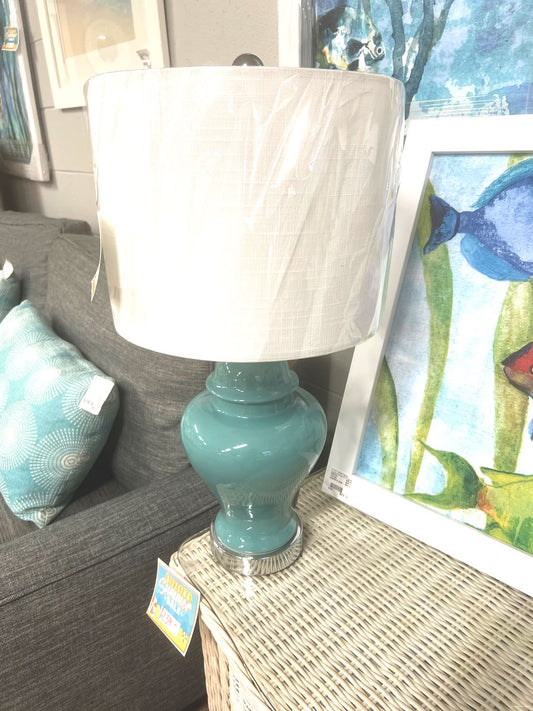 NEW Teal Lamp