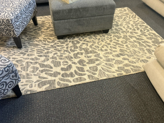 LOLOI Grey Wool Rug