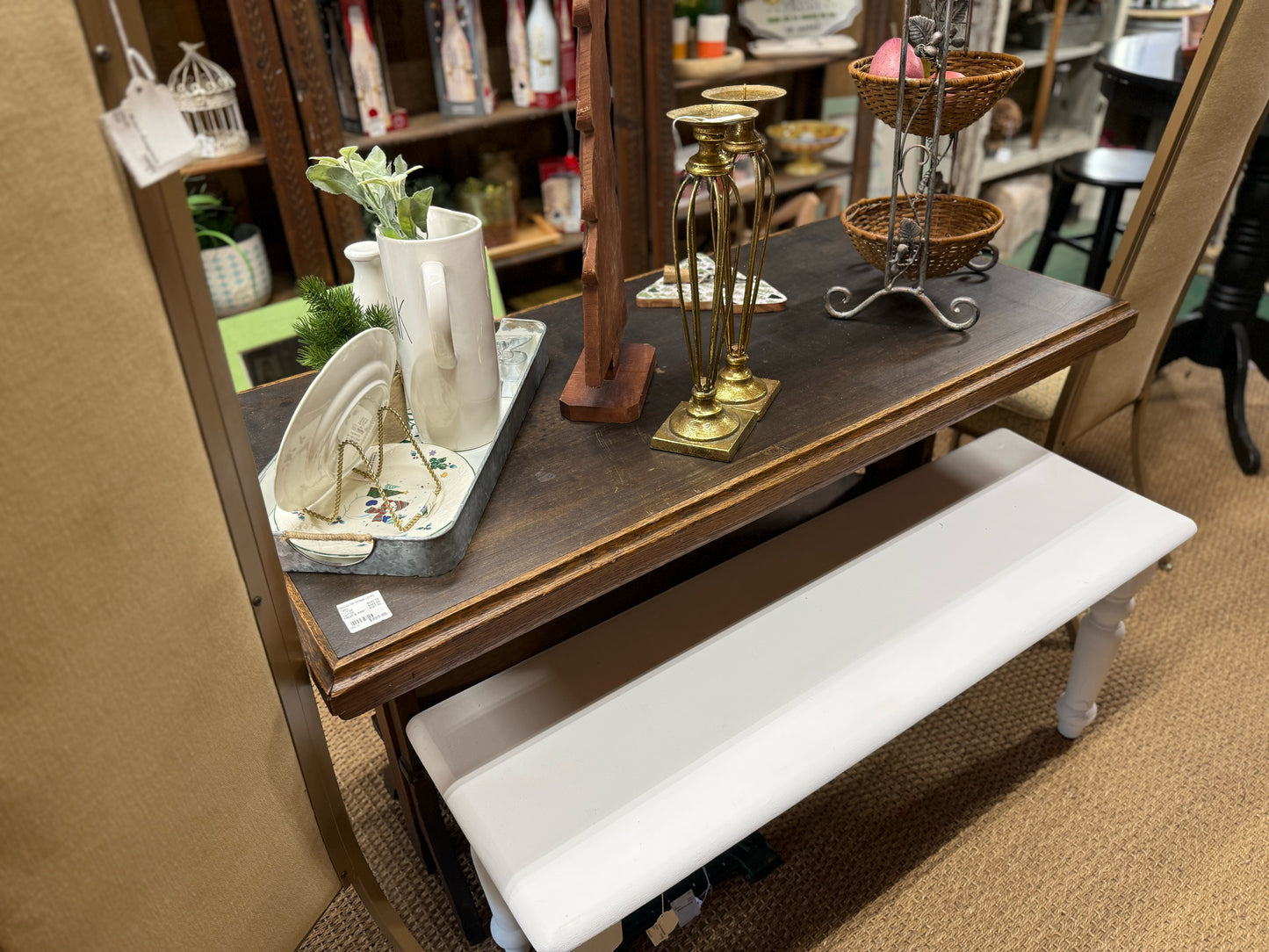 Vintage Library Table