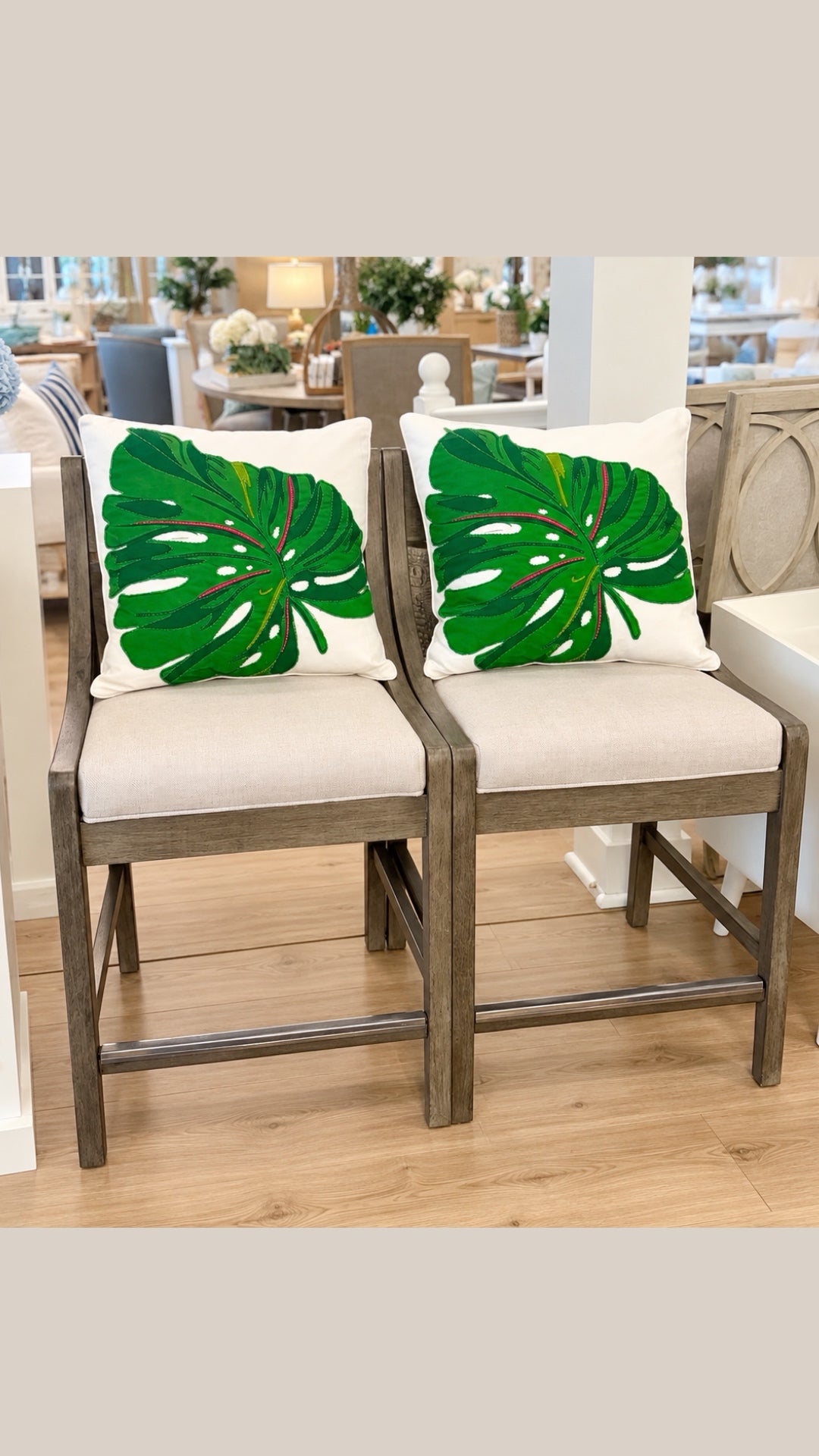 NEW Set of 3 Grey Bar Stools