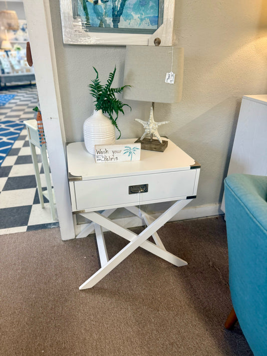 White Side Table