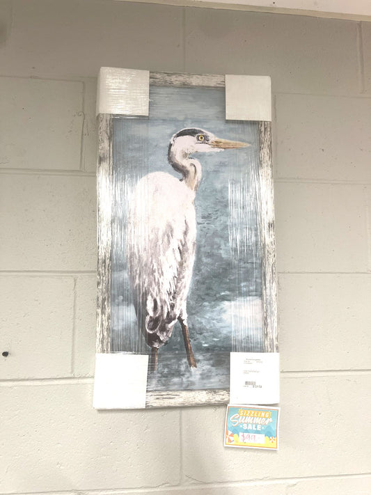 NEW White Egret Artwork