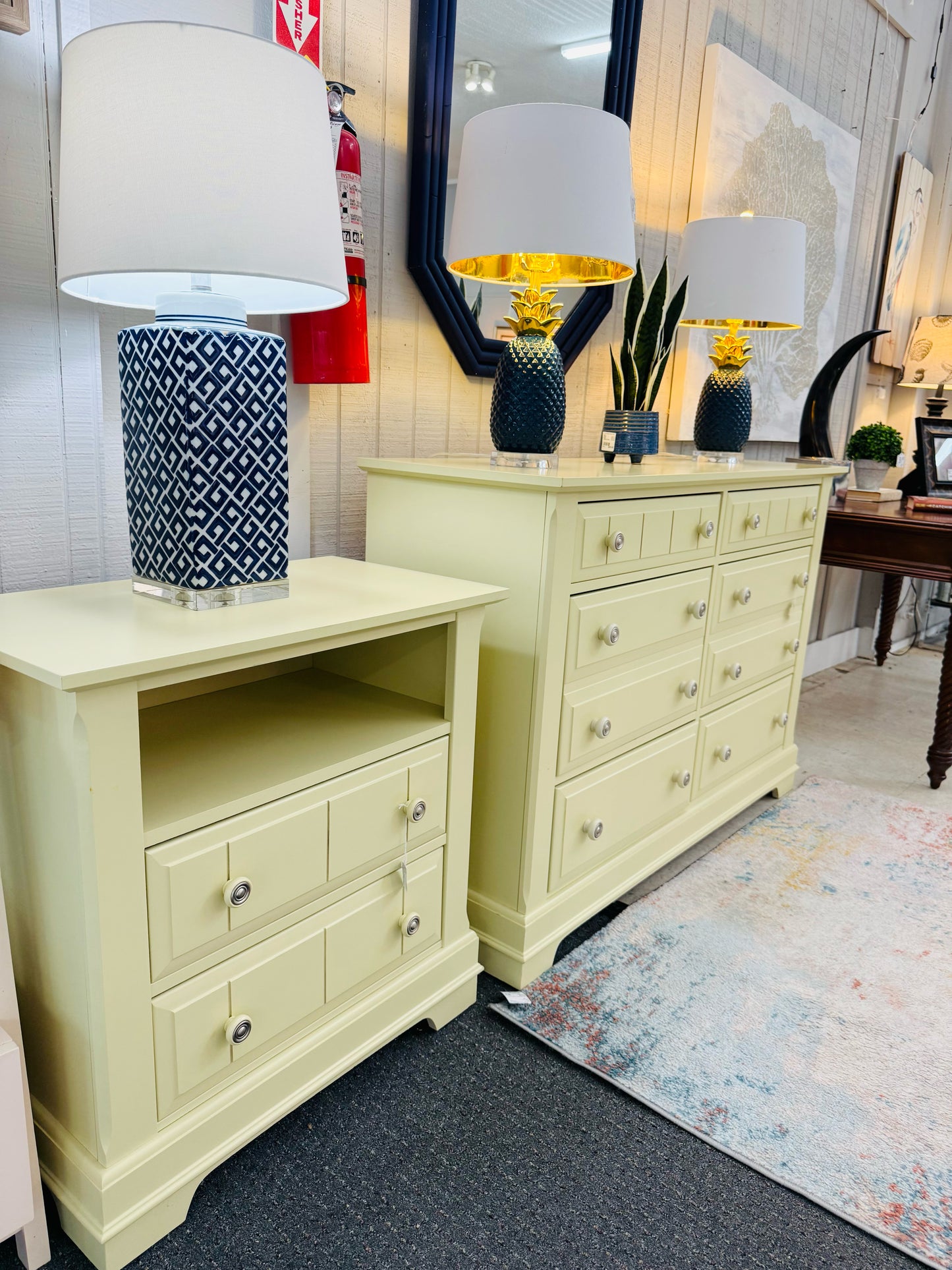 Bassett Buttermilk Side Table