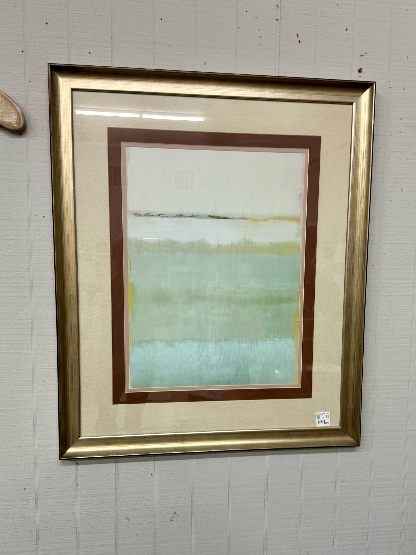 Teal Abstract Artwork