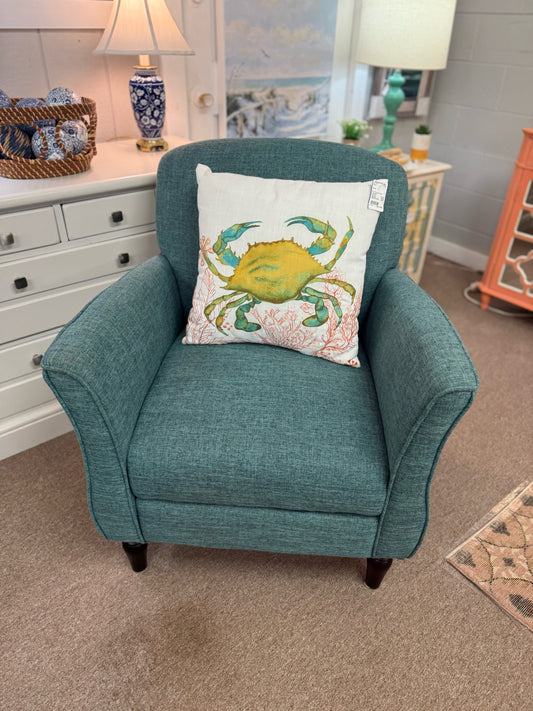 Noble House Teal Accent  Chair