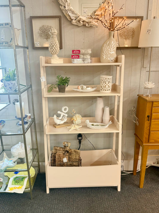 Land of Nod Blush Bookcase