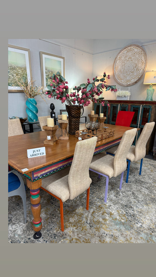 Hand Painted Farm Table