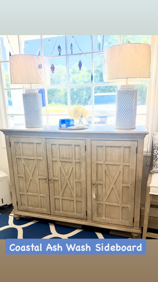 Coastal Ash Wash Sideboard