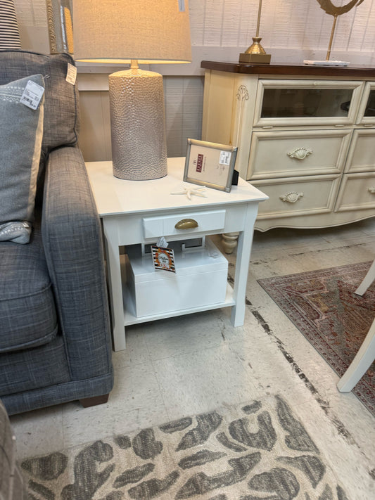 White Side Table