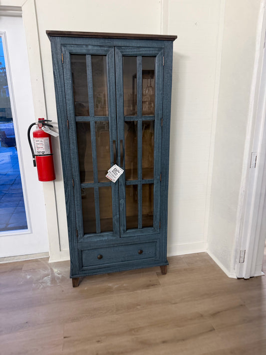 Distressed Rustic Timber Cabinet