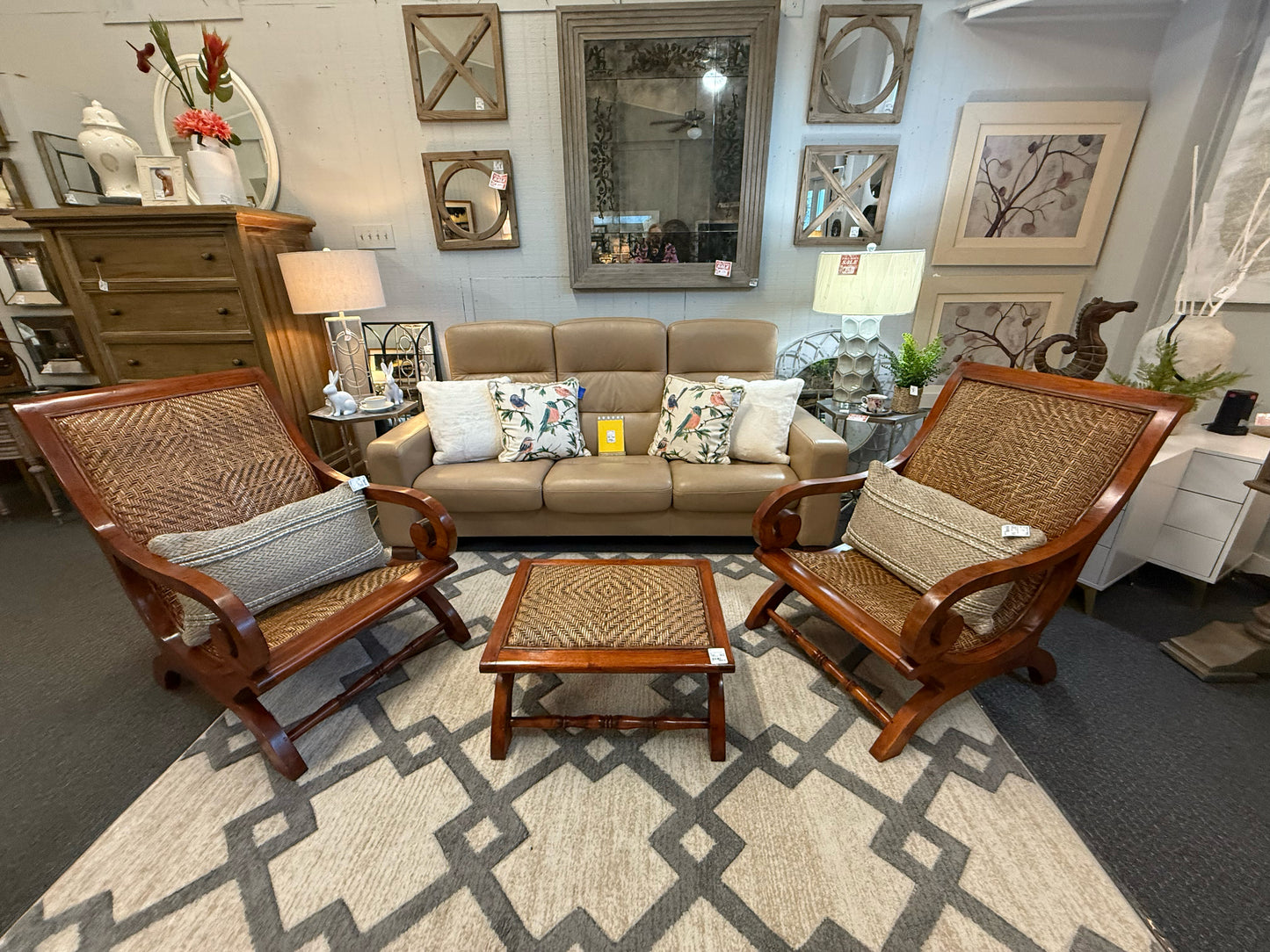Chic Teak Conversation Set