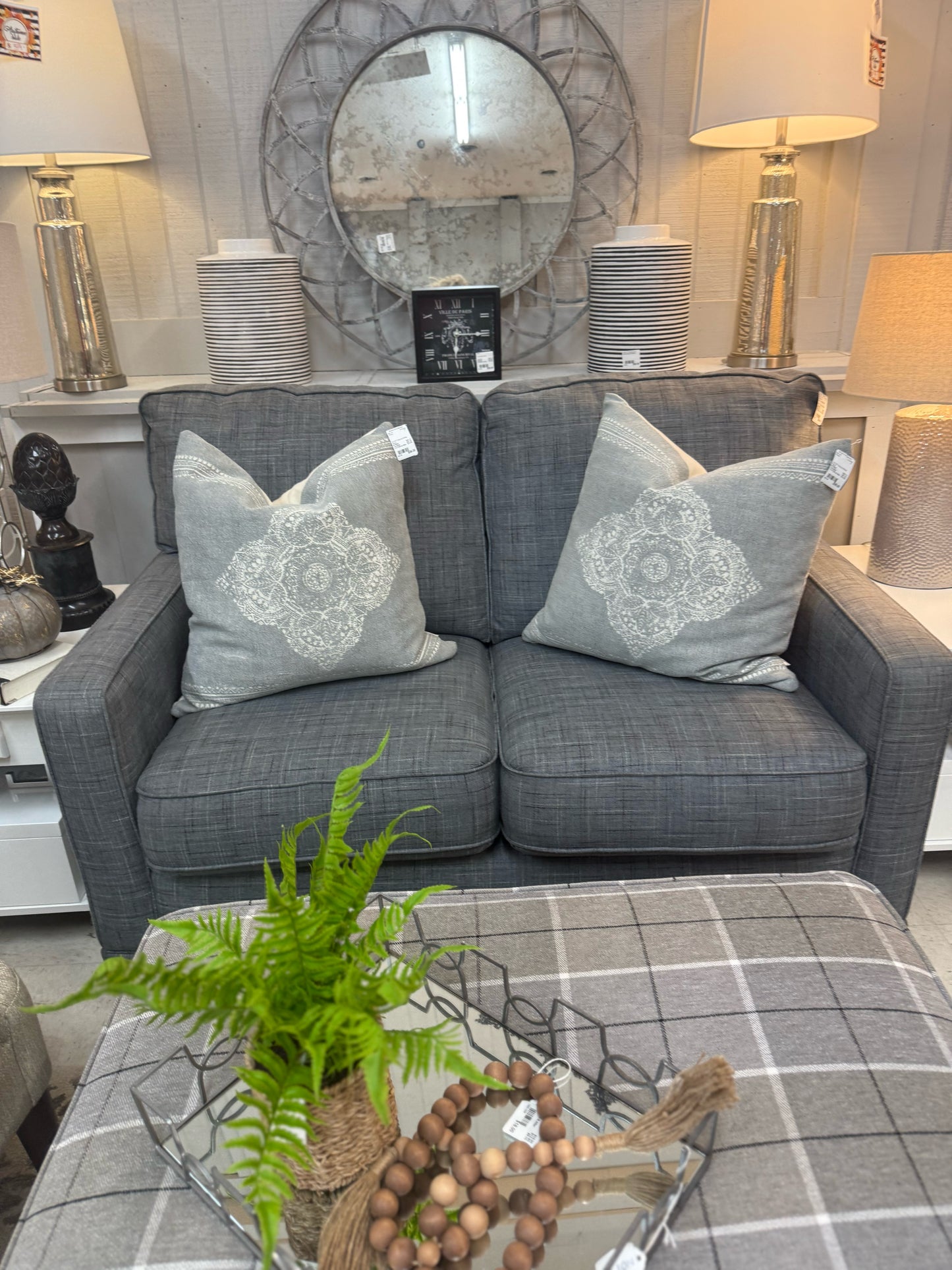 La-Z-Boy Grey Loveseat