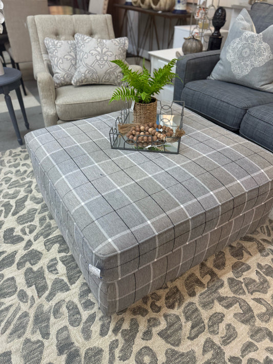 Grey Ottoman