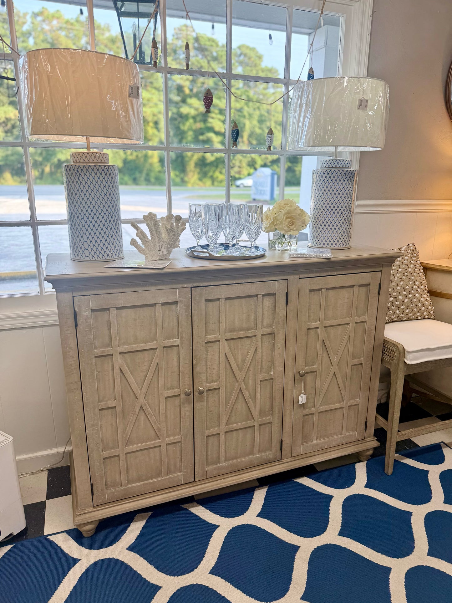 Coastal Ash Wash Sideboard