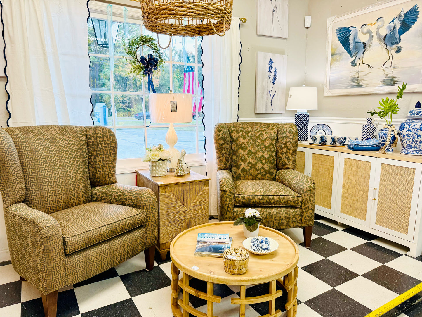 Smith Bros. Gold Chair