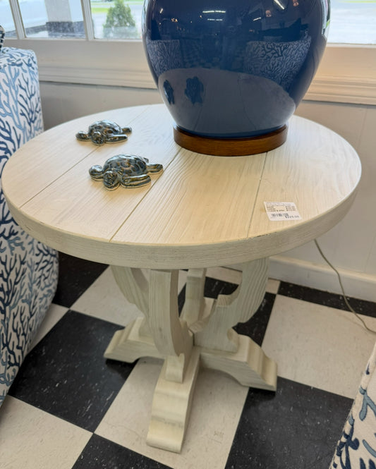 Coast to Coast Parchment Side Table