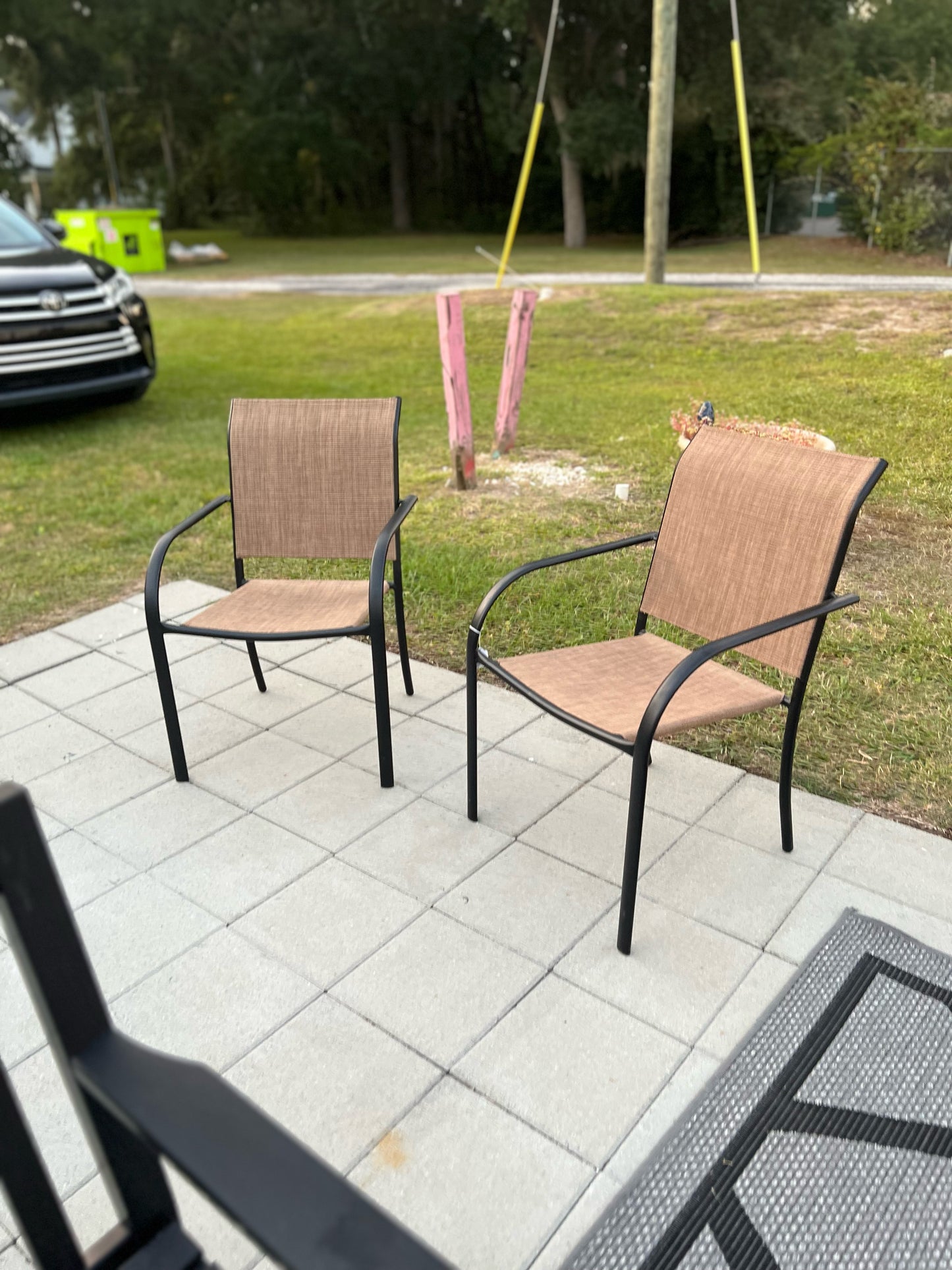 Pair of Outdoor Sling CHairs