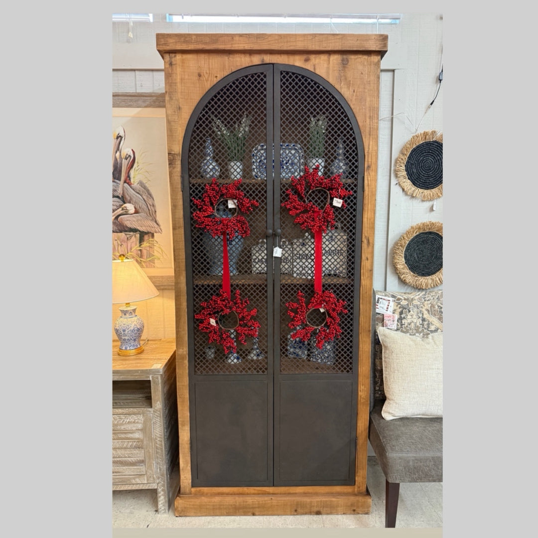 NEW Olde Door Natural Arch Cabinet