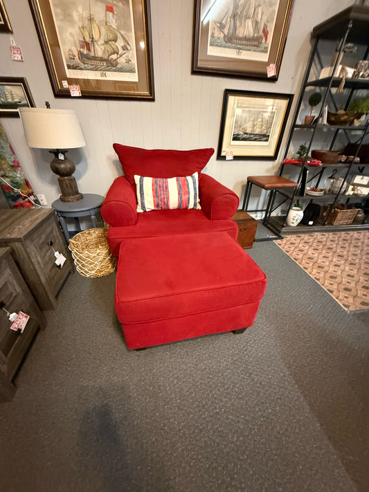 Peak Living Red Chair