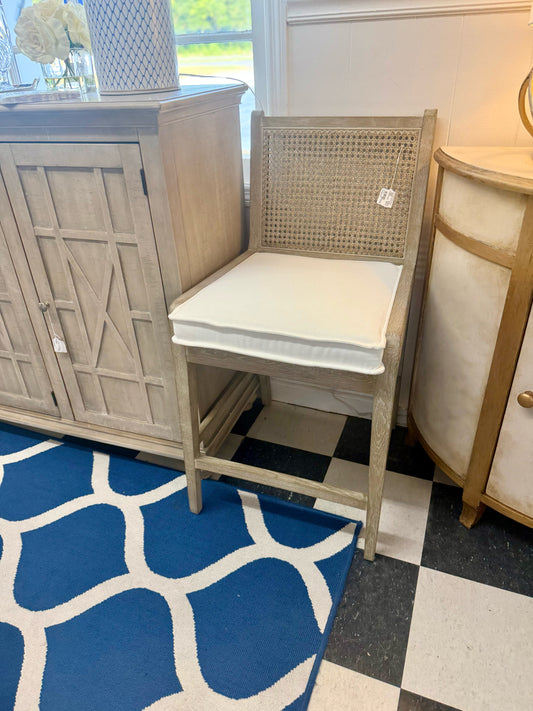 NEW Cane Back Counter Stool