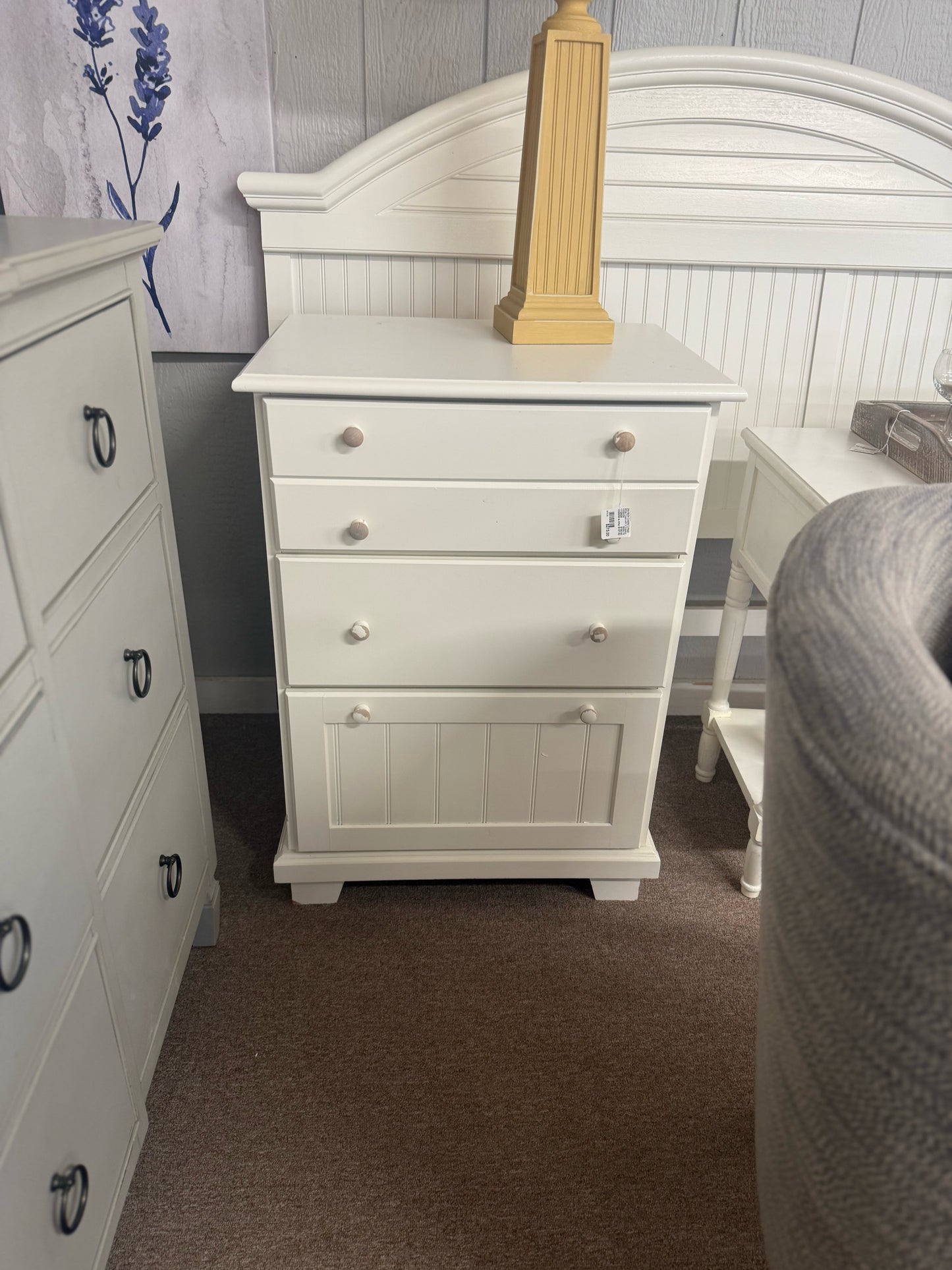 Coastal Cottage White Chest