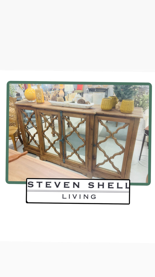 Steven Shell Mirrored Front Sideboard